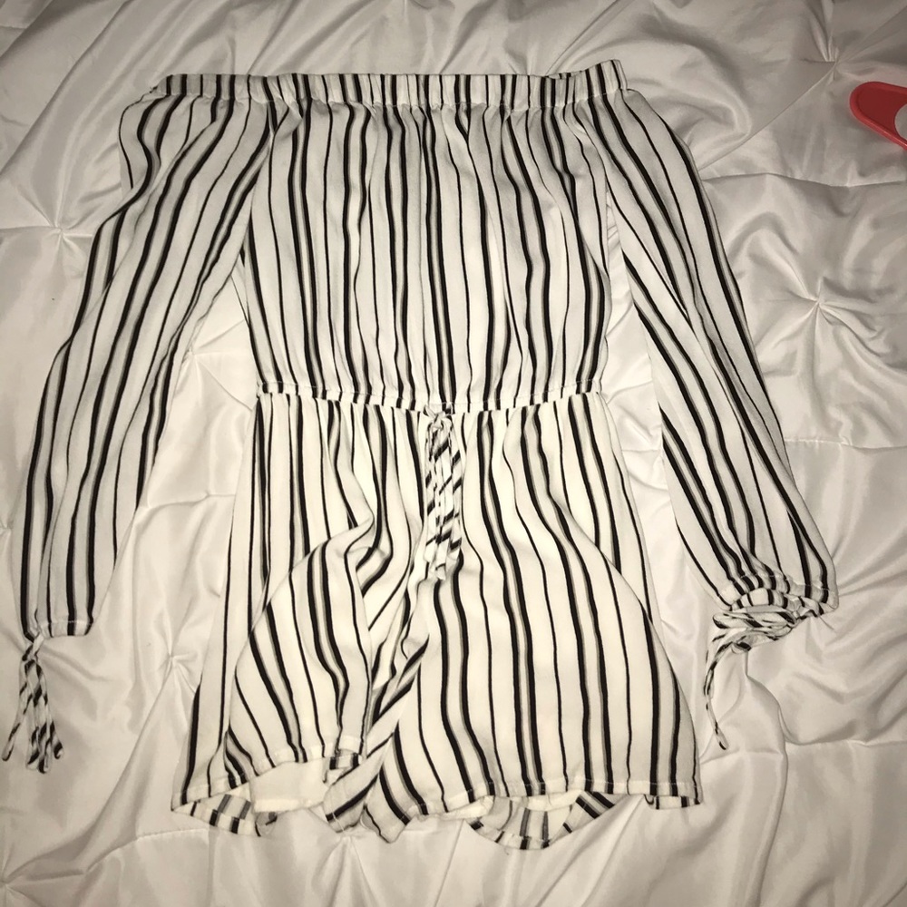 Pacsun off the shoulder romper